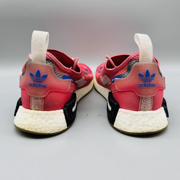 Adidas Shoes Womens 11.5 Pink Boost NMD R1 Spectoo Athletic Running Sneakers - Picture 6 of 10